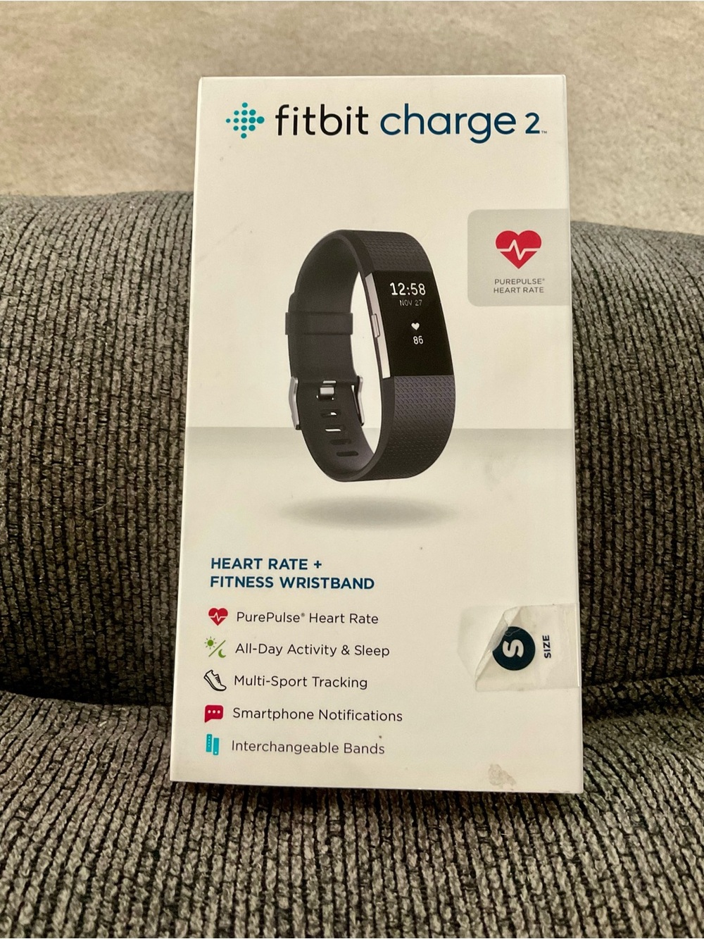 fitbit Charge 2 Fitness Wristband - Black